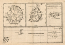 Africa and African Islands, including Madagascar Map By Rigobert Bonne