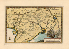 India and Central Asia & Caucasus Map By Pieter van der Aa