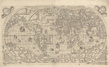 World and World Map By Paolo Forlani