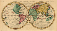 World and World Map By Emanuel Bowen