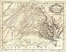 Southeast Map By London Magazine