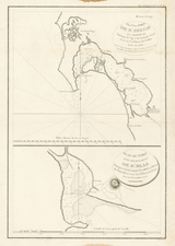 Mexico and California Map By Jean Francois Galaup de La Perouse