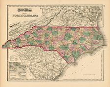 Southeast Map By Frank A. Gray