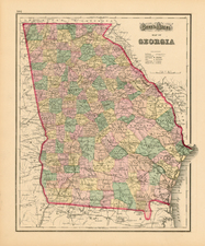 Southeast Map By Frank A. Gray