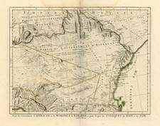 Russia Map By Giovanni Antonio Remondini