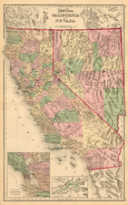 California Map By O.W. Gray