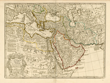 Europe, Ukraine, Balkans, Turkey, Mediterranean, Asia, Central Asia & Caucasus, Middle East, Turkey & Asia Minor, Africa and North Africa Map By Jean-Claude Dezauche