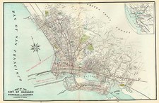 California Map By George F. Cram