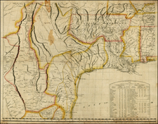 New England and Mid-Atlantic Map By Joseph De La Porte