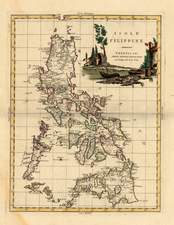 Philippines Map By Antonio Zatta