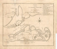 New England Map By Pierre Antoine Tardieu