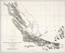 California Map By U.S. Pacific RR Survey