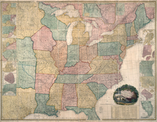 United States Map By Henry Schenk Tanner