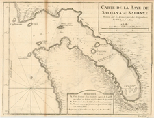 Africa and South Africa Map By Jacques Nicolas Bellin