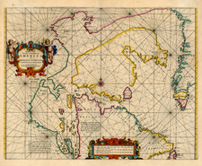 Polar Maps and Canada Map By Hendrick Doncker