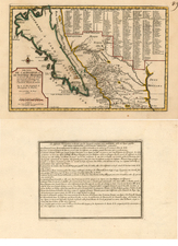 Southwest, Mexico, Baja California and California Map By Nicolas de Fer