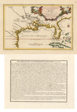 South, Southeast, Texas and Southwest Map By Nicolas de Fer