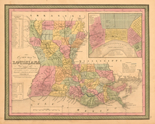 South Map By Thomas, Cowperthwait & Co.