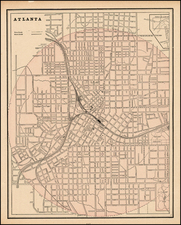 Southeast Map By George F. Cram