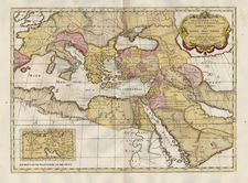 Europe, Europe, Mediterranean, Asia, Middle East, Turkey & Asia Minor, Africa and Balearic Islands Map By Tipografia del Seminario