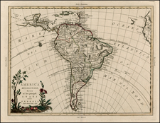 South America Map By Antonio Zatta