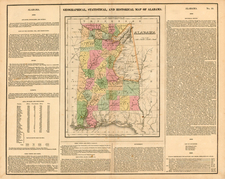 South Map By Henry Charles Carey  &  Isaac Lea