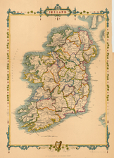 Europe and British Isles Map By John Rapkin