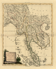 India and Southeast Asia Map By Antonio Zatta