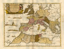 Europe, Europe, Italy and Mediterranean Map By Tipografia del Seminario