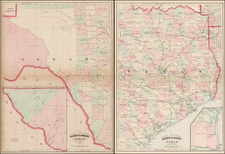 Texas Map By Asher  &  Adams