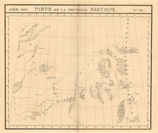 Canada and Western Canada Map By Philippe Marie Vandermaelen