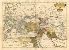 Balkans, Italy, Mediterranean, Central Asia & Caucasus, Middle East, Holy Land, Turkey & Asia Minor and Balearic Islands Map By Tipografia del Seminario