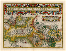  Map By Abraham Ortelius