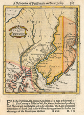 Mid-Atlantic Map By Robert Morden