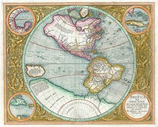 World, Western Hemisphere, Polar Maps, South America and America Map By Michael Mercator