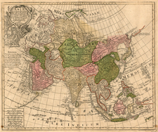 Asia and Asia Map By Tobias Conrad Lotter