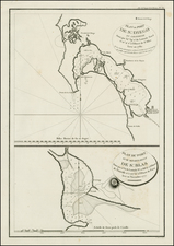 California and San Diego Map By Jean Francois Galaup de La Perouse