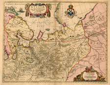 Europe, Russia and Ukraine Map By Moses Pitt