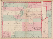 Southwest and Rocky Mountains Map By Asher  &  Adams