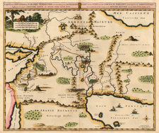 Holy Land, Turkey & Asia Minor and Balearic Islands Map By Pierre Mortier