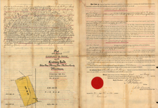 Plains and Rocky Mountains Map By U.S. General Land Office