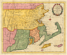 New England Map By Universal Magazine