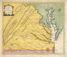 Mid-Atlantic and Southeast Map By Universal Magazine