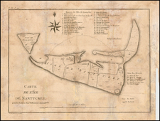 New England Map By Pierre Antoine Tardieu