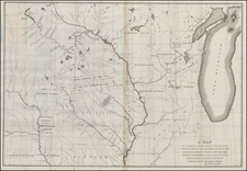 Midwest Map By George W.  Featherstonhaugh