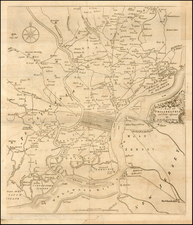 Mid-Atlantic Map By Nicholas Scull  &  George Heap