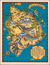 Hawaii and Hawaii Map By Ruth Taylor White