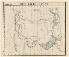 Canada Map By Philippe Marie Vandermaelen