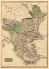 Balkans, Turkey and Greece Map By John Pinkerton