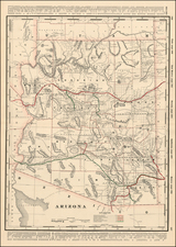 Southwest Map By George F. Cram